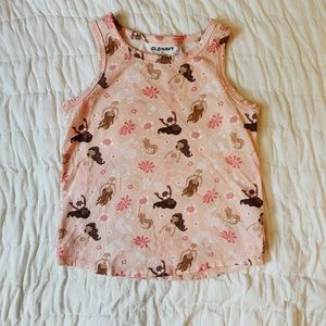 SOLD 4T Old Navy Blush Pink Mermaid Tank